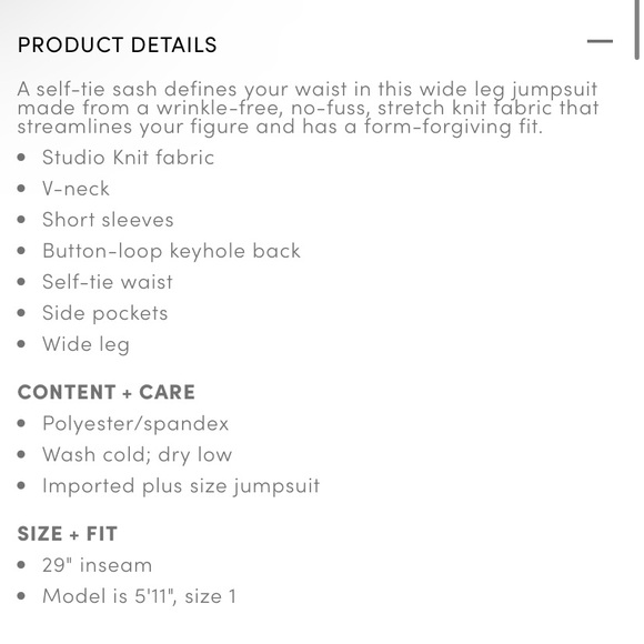 ✨torrid black wide leg studio knit jumpsuit✨ - Picture 9 of 10